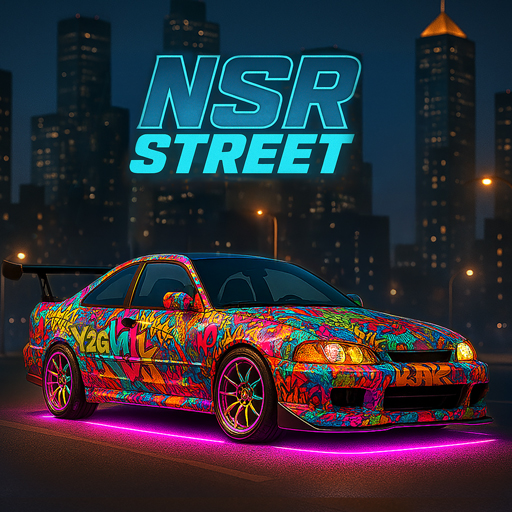 Gameplay preview of Play NSR Street Car Racing in Your Browser browser game from our arcade library collection showcase page