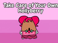 Gameplay preview of Hang out with Hollyberry Cookie between adventures browser game from our arcade library collection showcase page